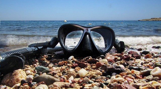 taucherbrille an strand taucherbrille test - beste tauchermasken